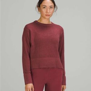 Lululemon Cashlu Boxy Crewneck Sweater